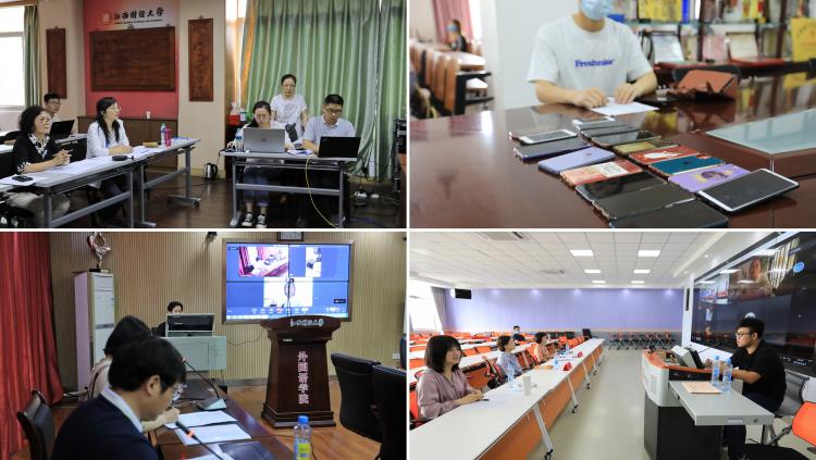 卢福财巡视硕士研究生招生复试现场，强调网络技术支撑与咨询服务保障工作